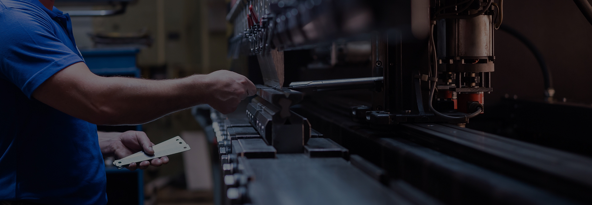 Industrial machining work